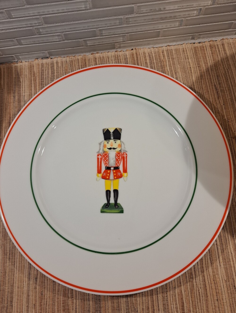 1 Nutcracker by Macy's Dinner Plate 10 1/8" Made In West Germany